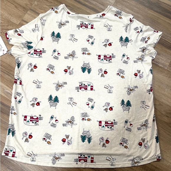 Secret Treasures women’s sz XL camping/rv fall winter pajamas new with tags - Picture 6 of 11